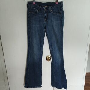 Women's American Eagle Outfitters Dark Blue Flare Jeans